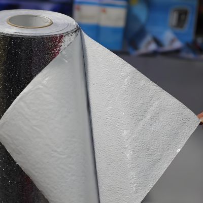 反光膜裱结皮板